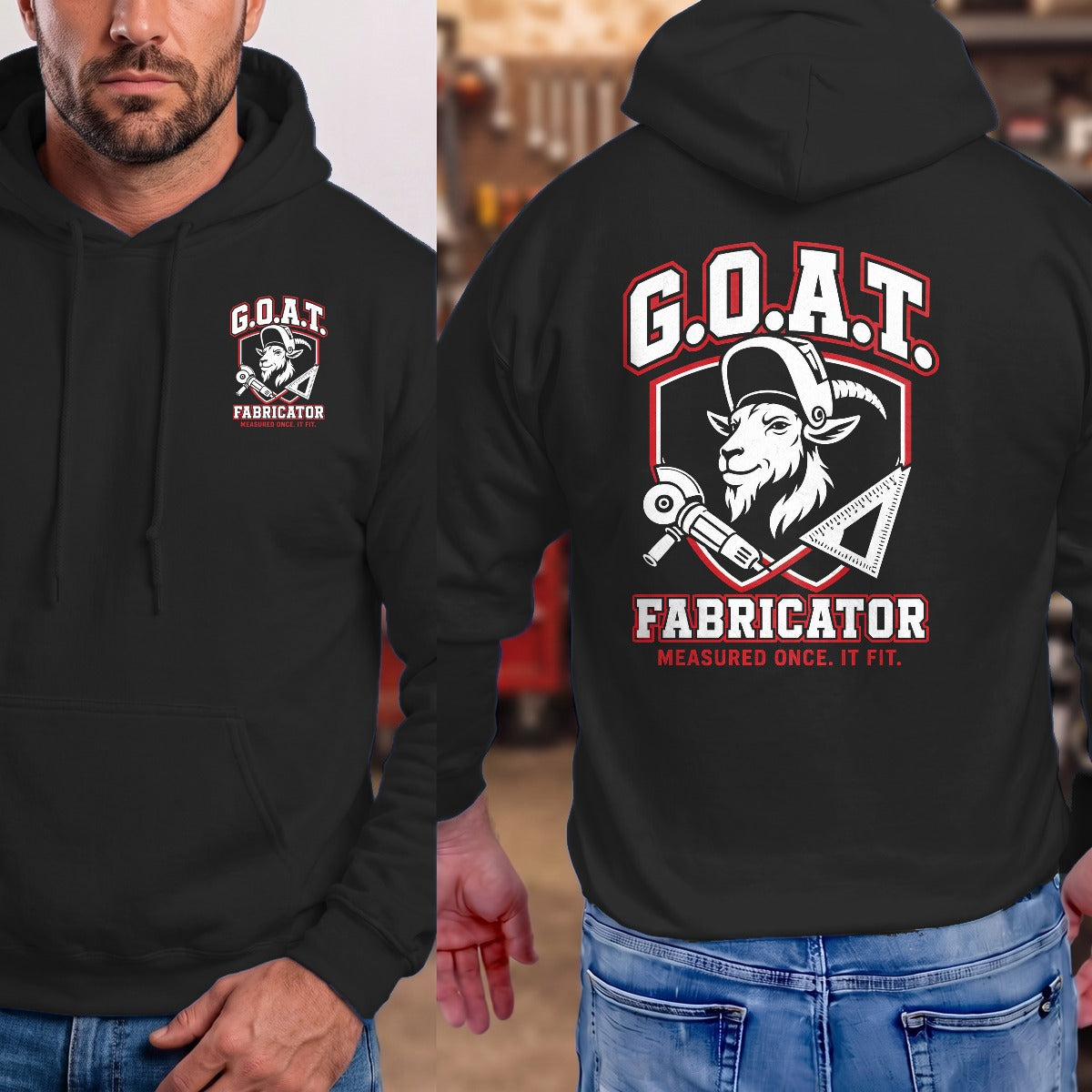 Black | Front & Back