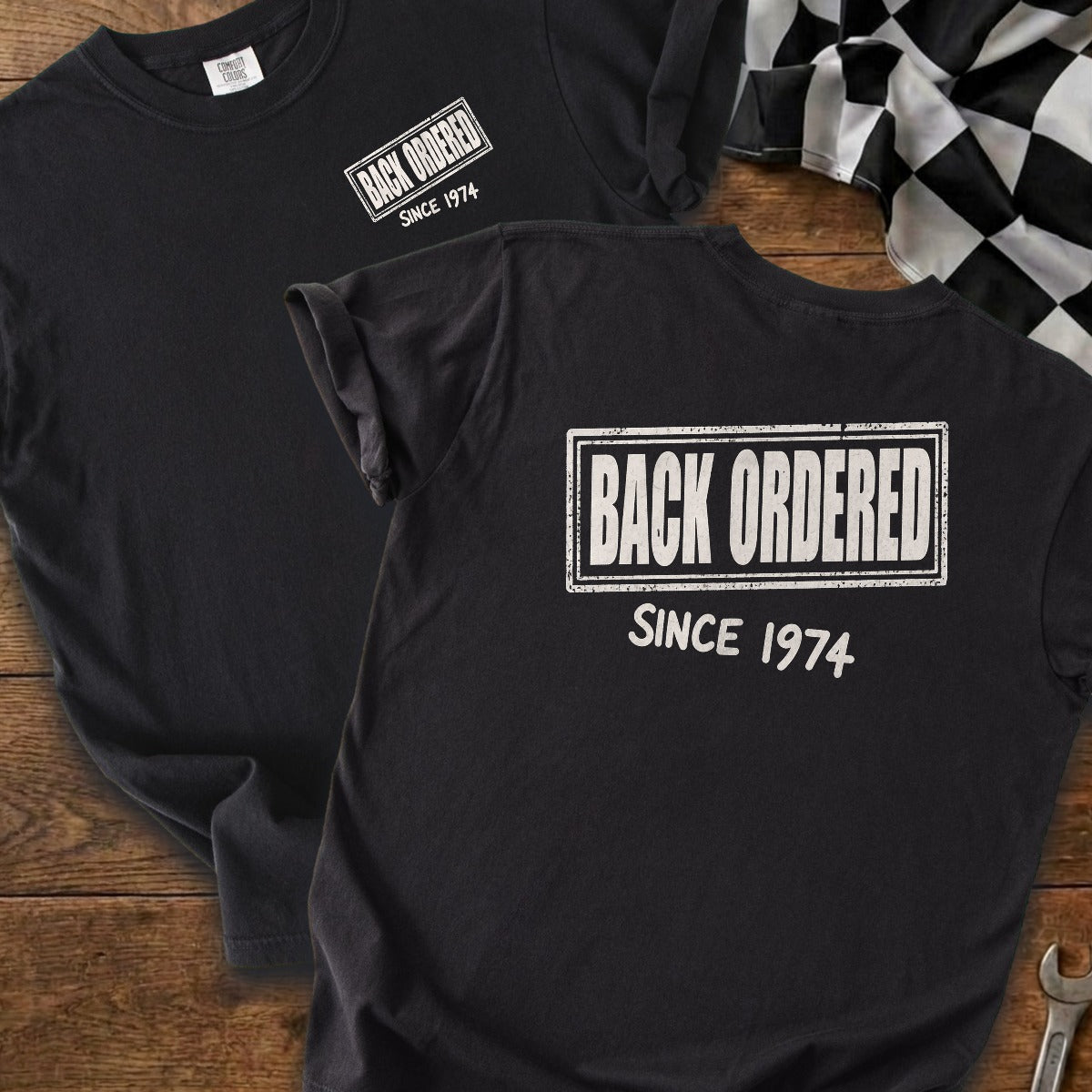 Black | Front & Back