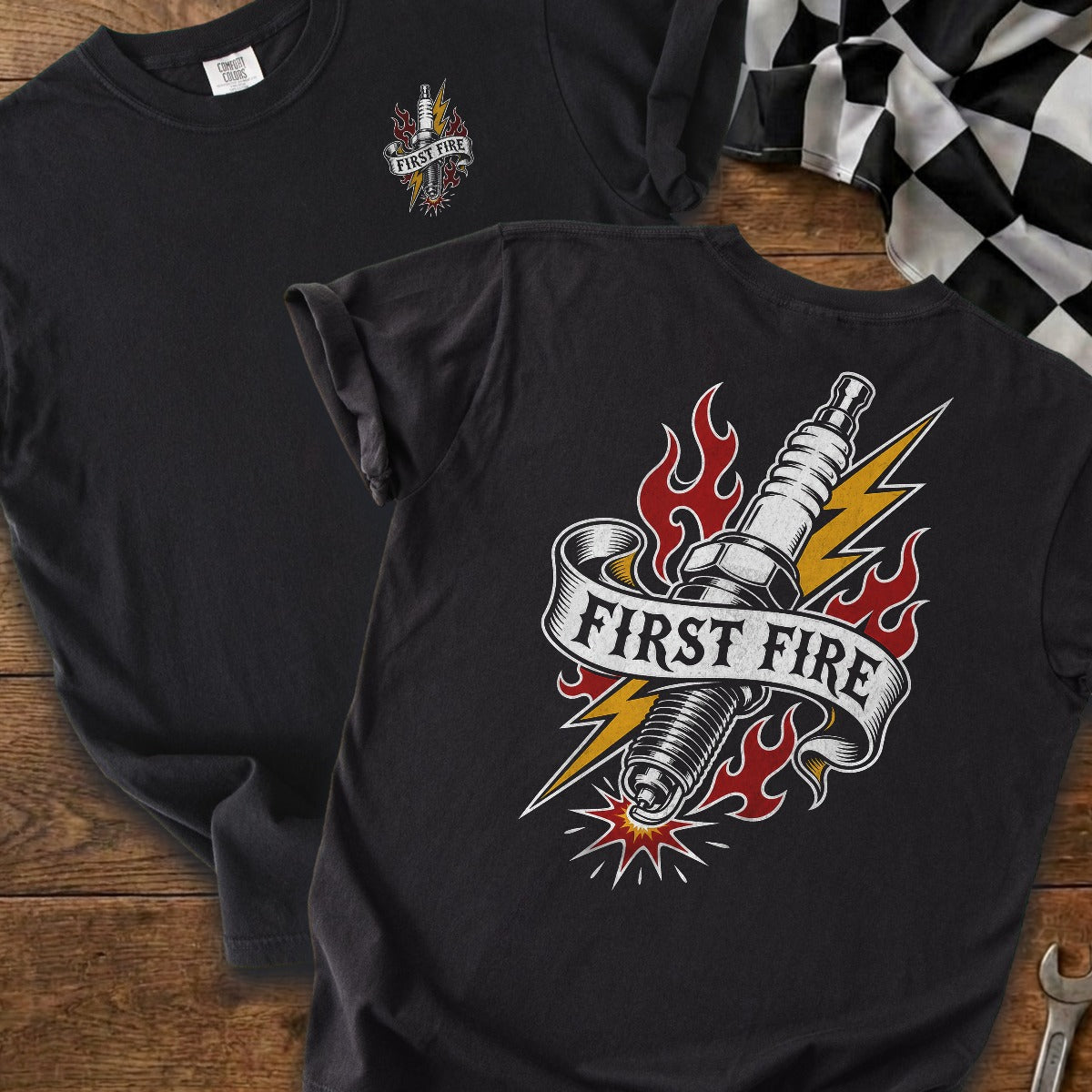 Black | Front & Back