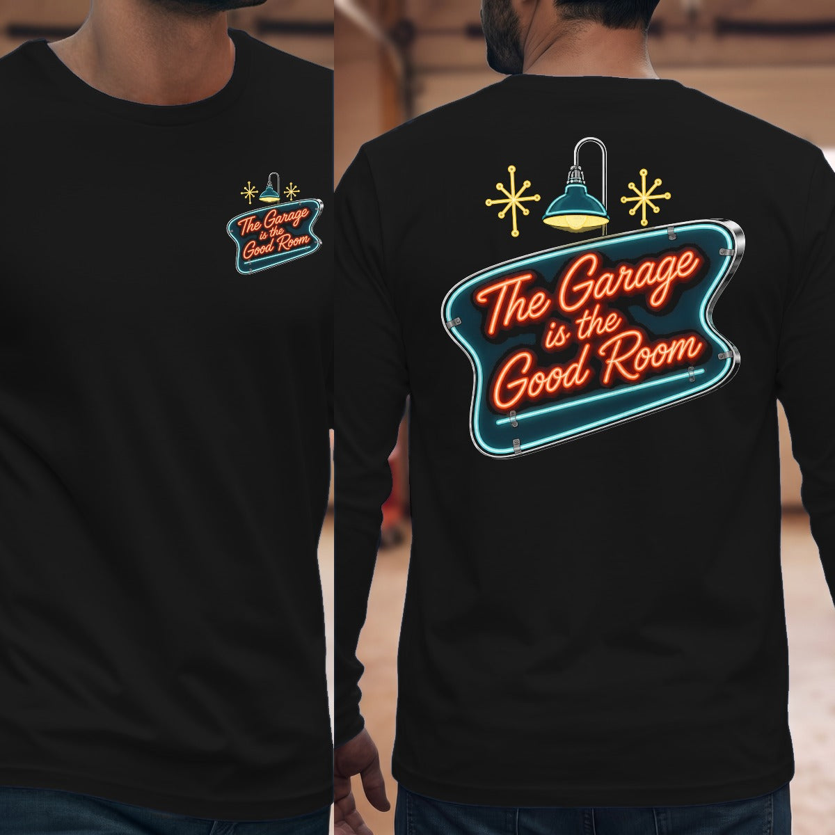Black | Front & Back