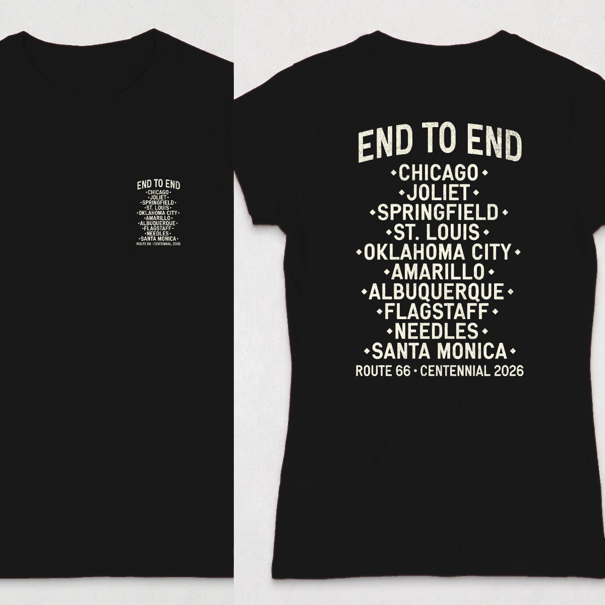 Black | Front & Back
