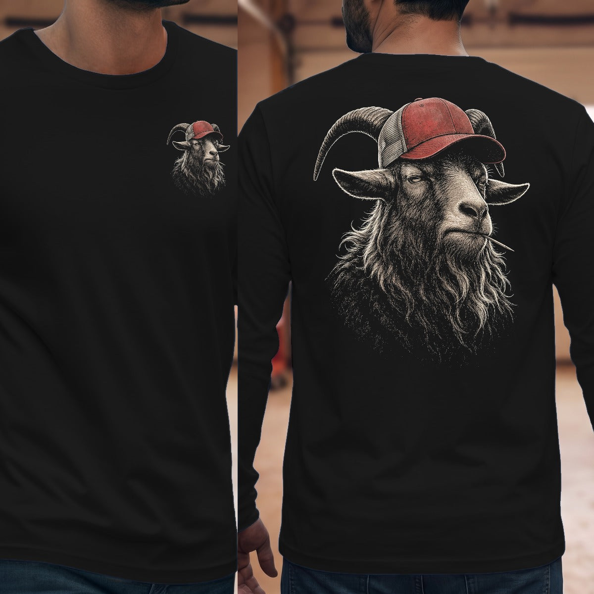 Black | Front & Back