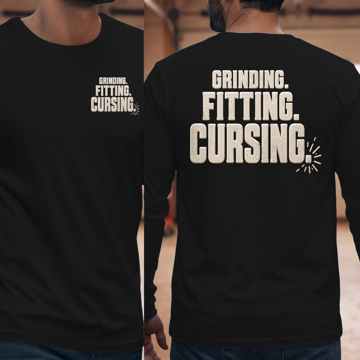 Black | Front & Back