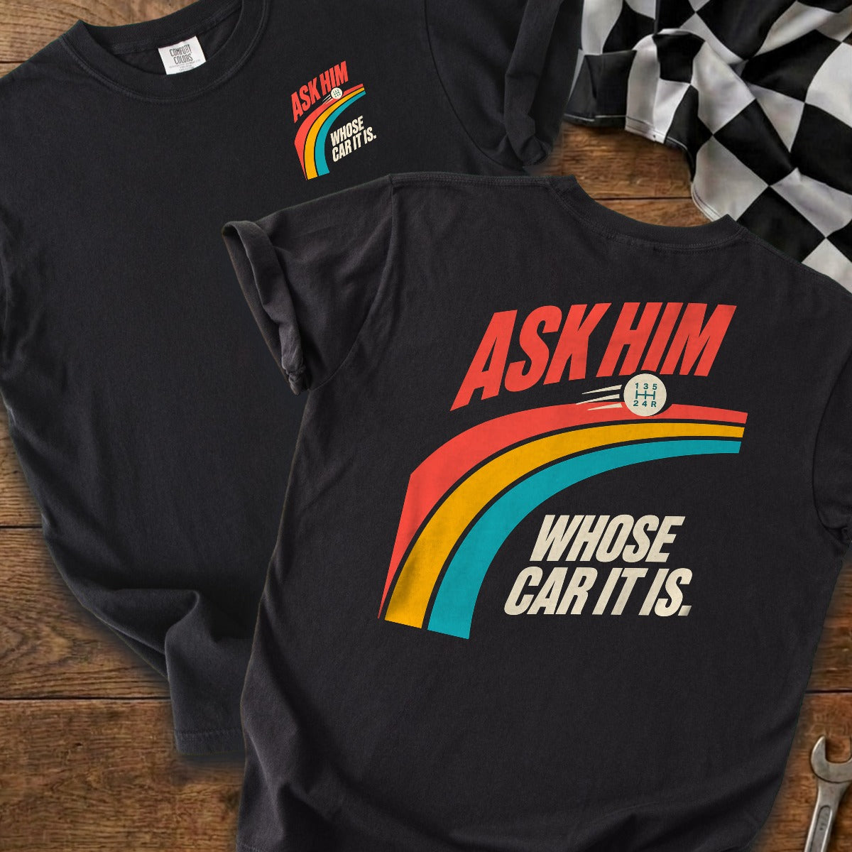 Black | Front & Back