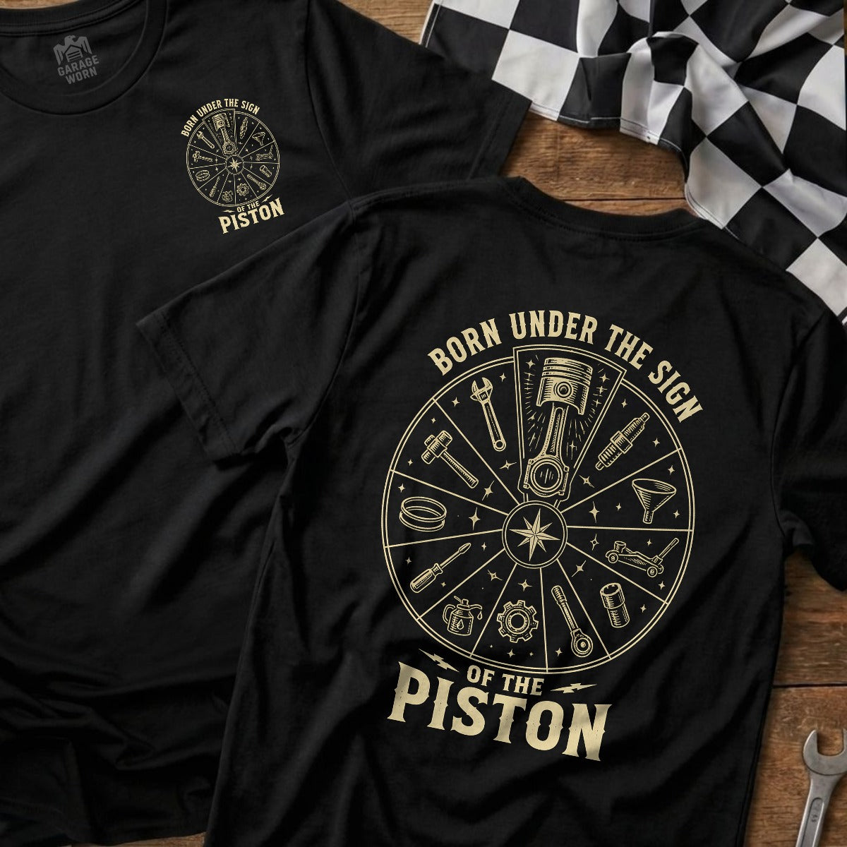 Black | Front & Back