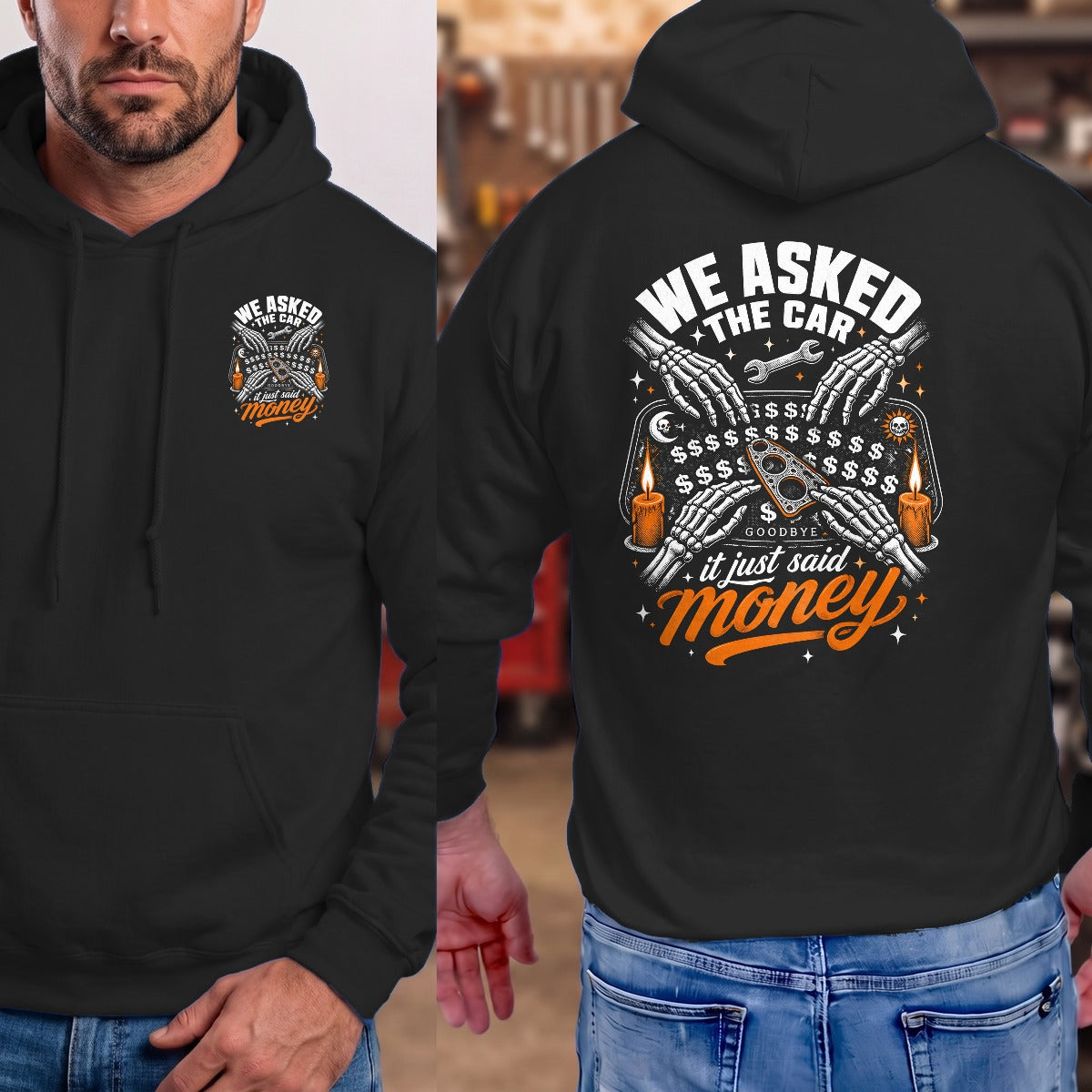 Black | Front & Back