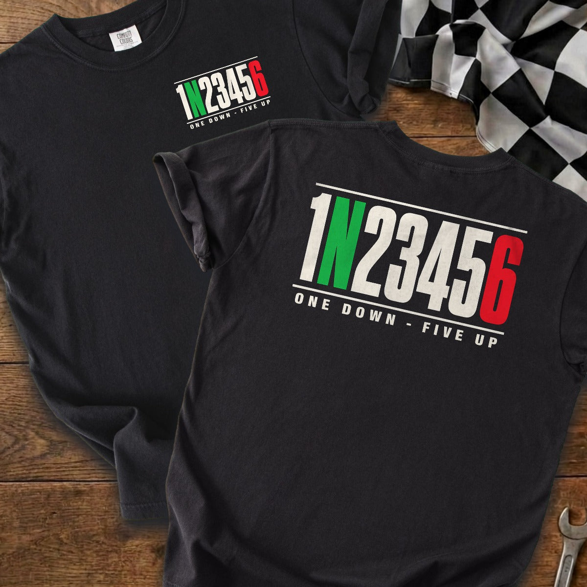 Black | Front & Back