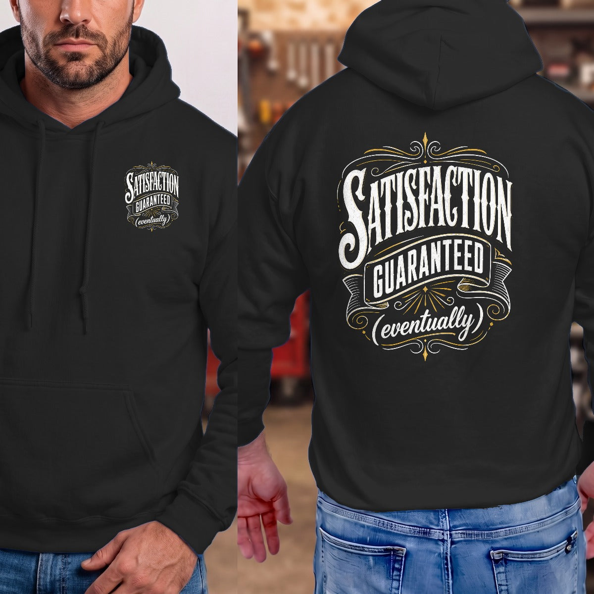 Black | Front & Back