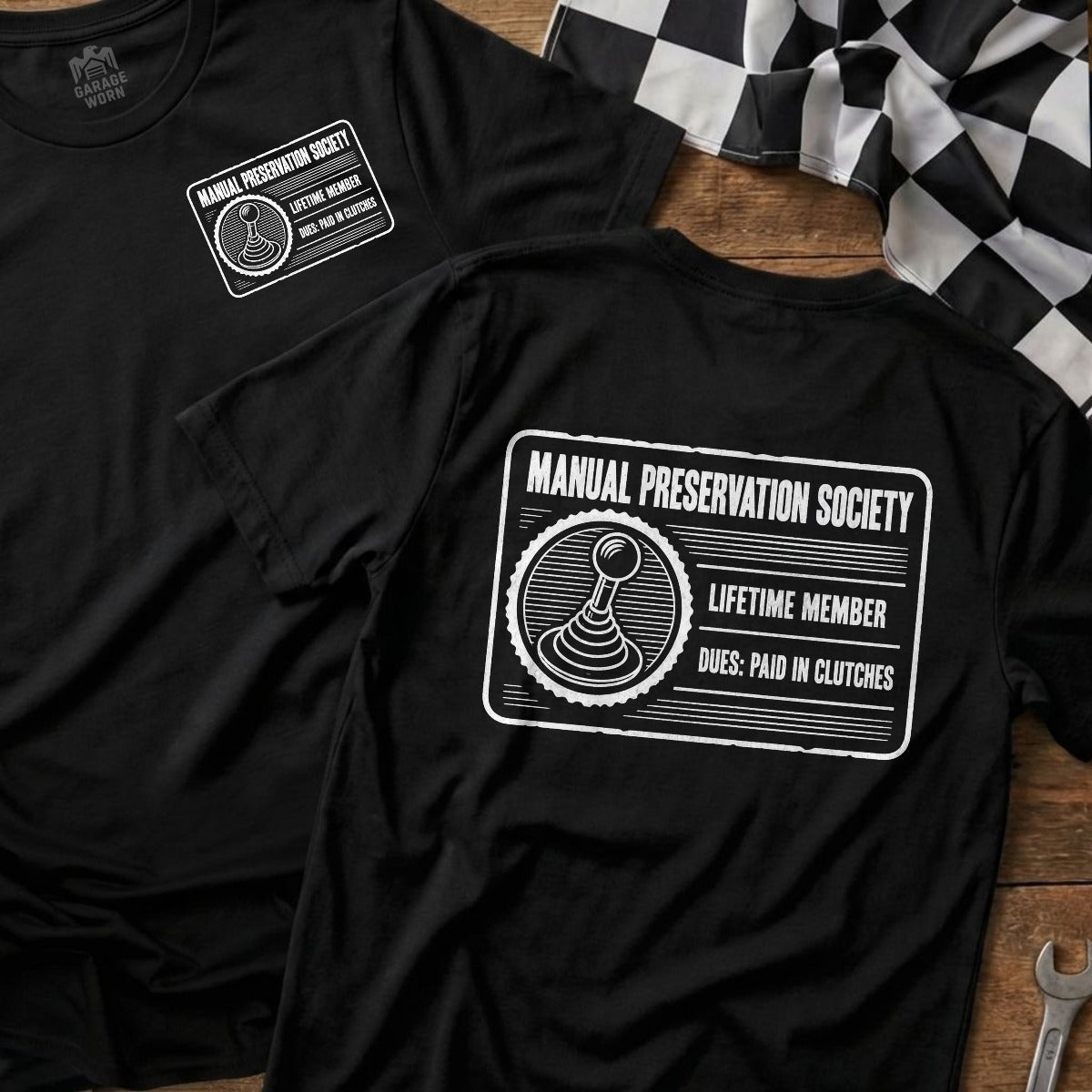 Black | Front & Back