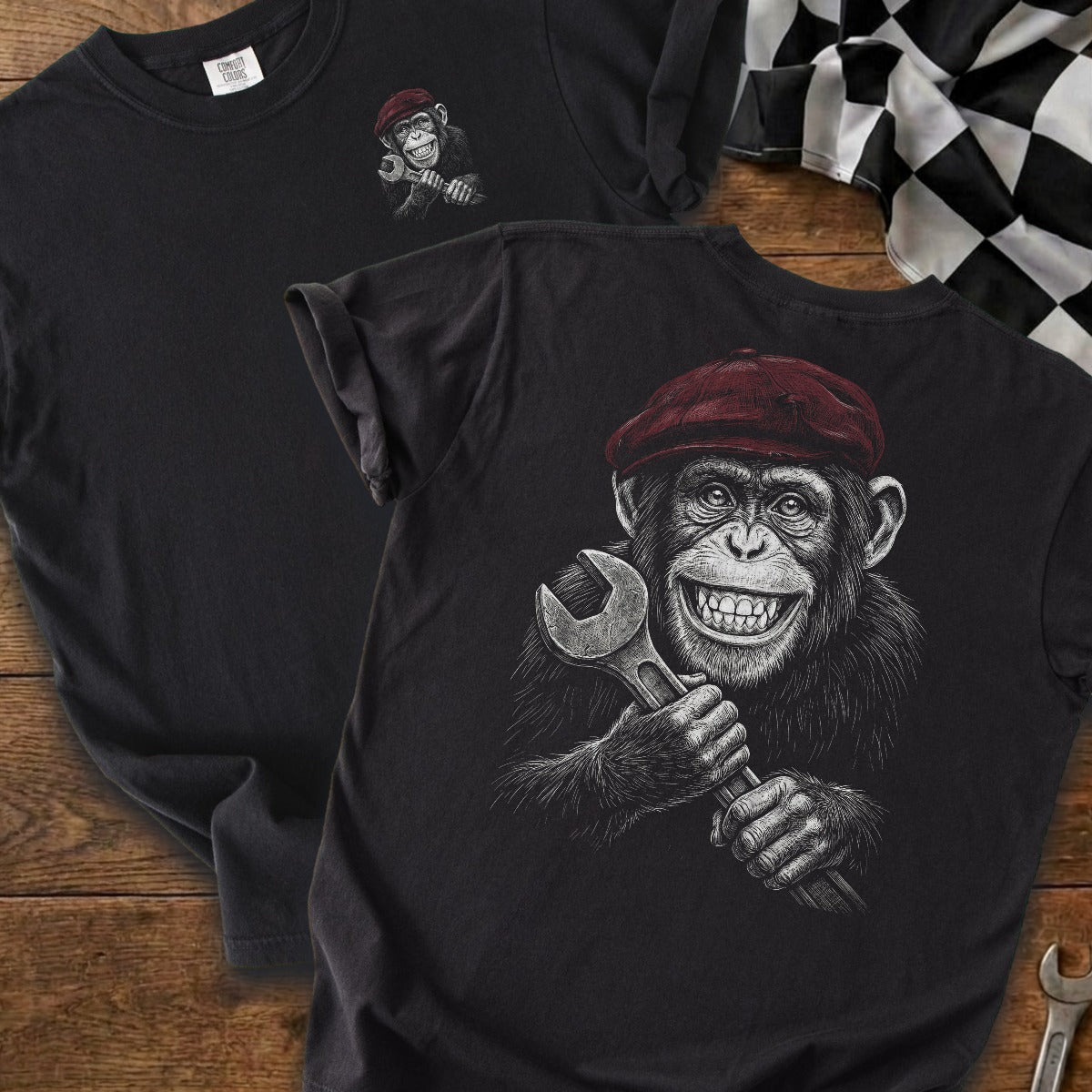 Black | Front & Back
