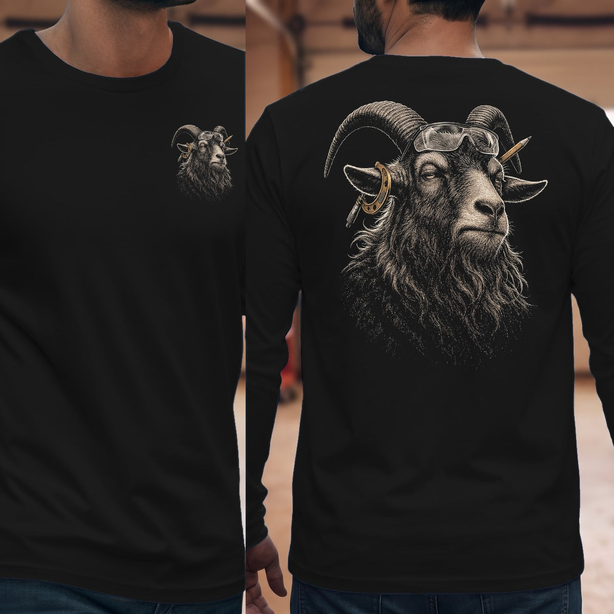 Black | Front & Back