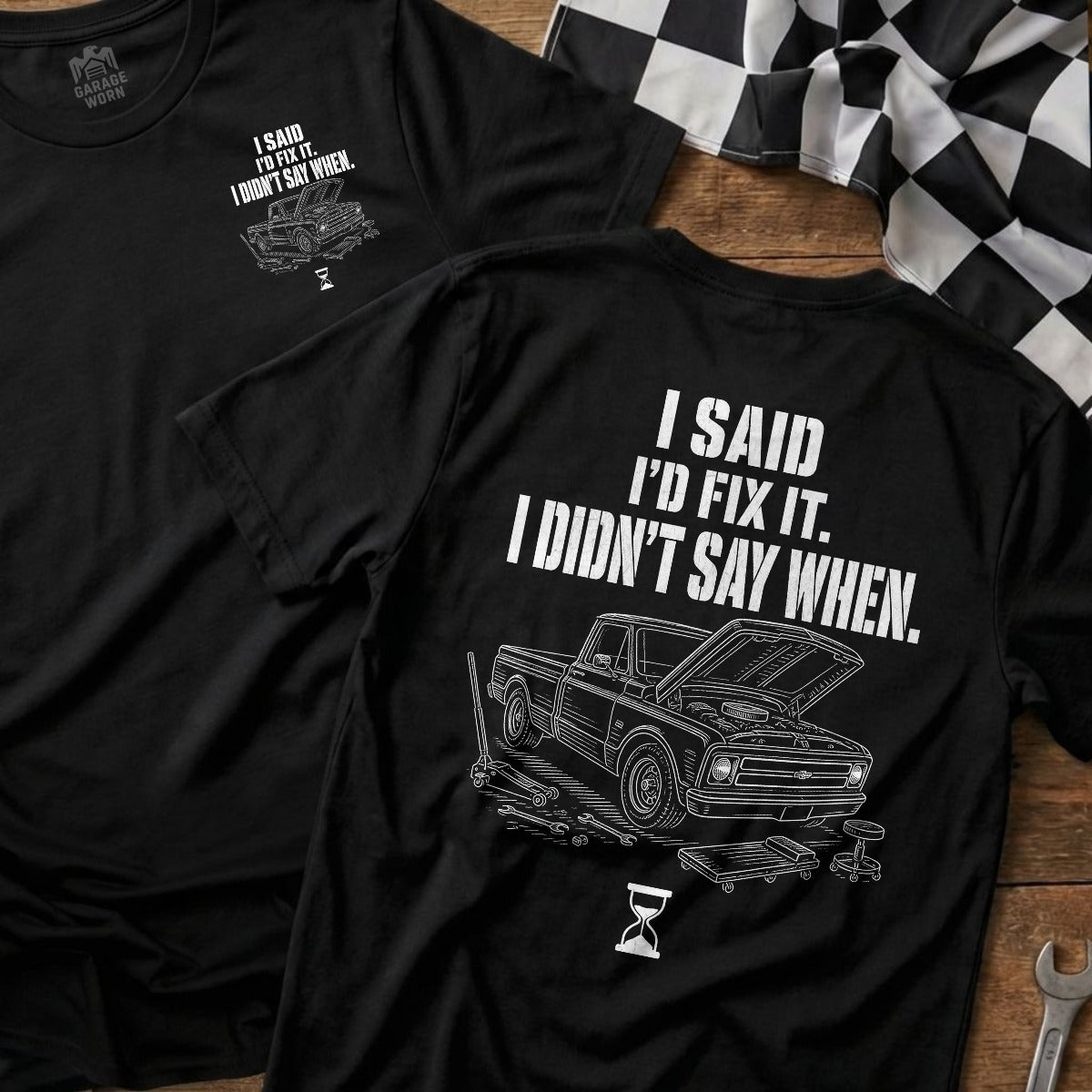 Black | Front & Back