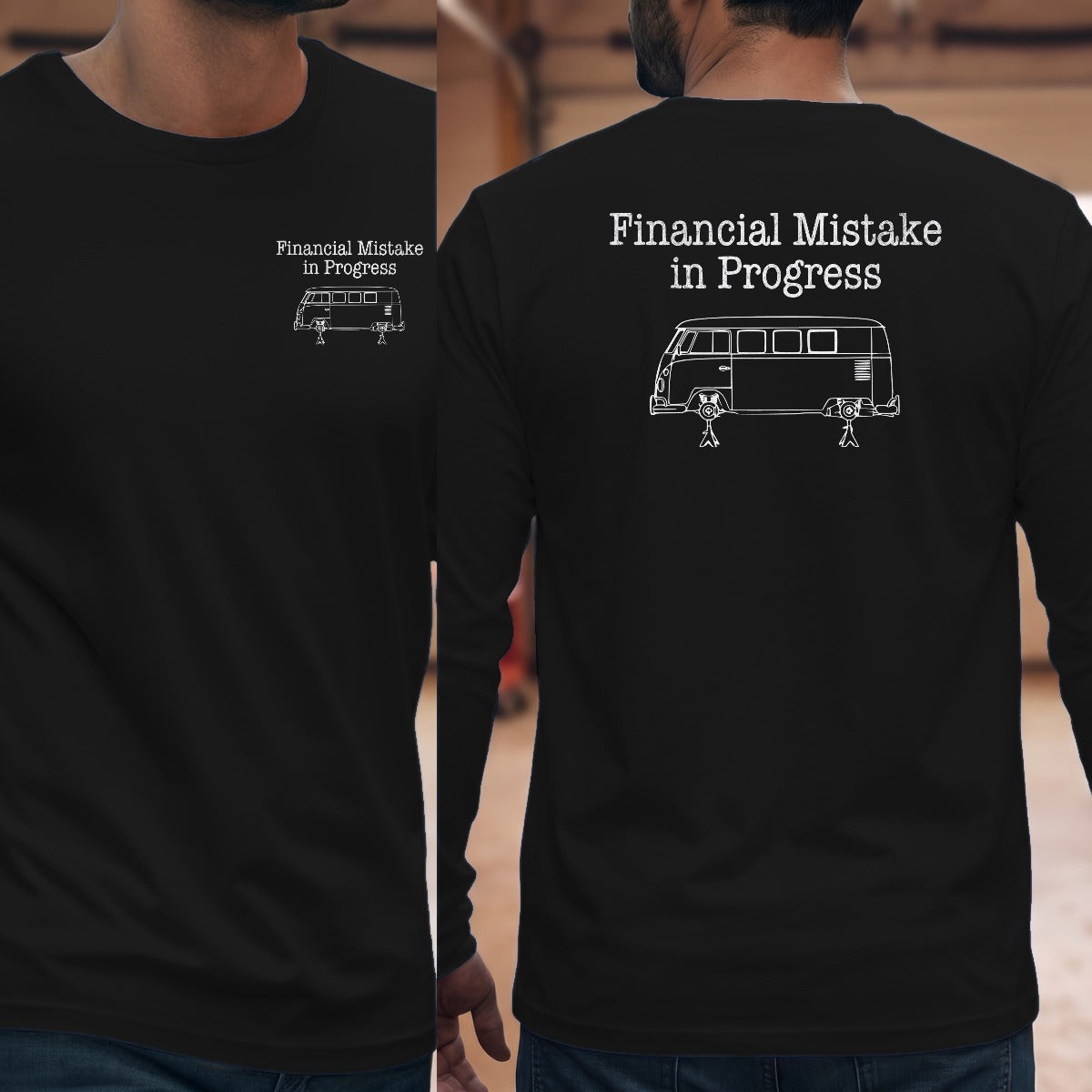 Black | Left Chest + Back