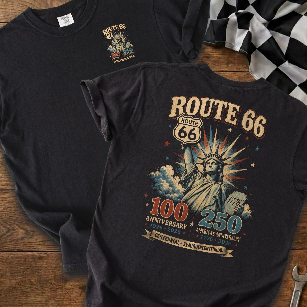 Black | Front & Back