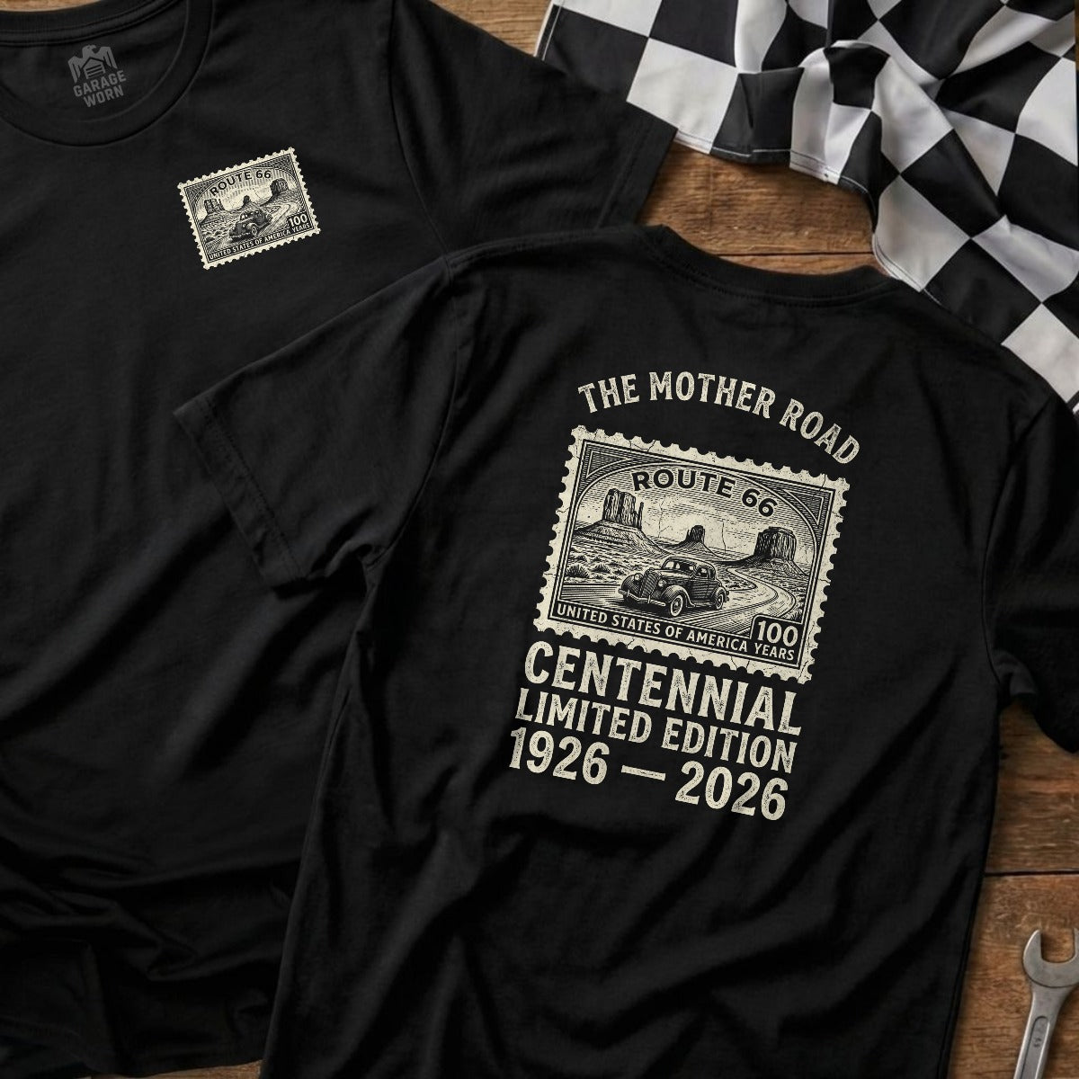 Black | Left Chest + Back