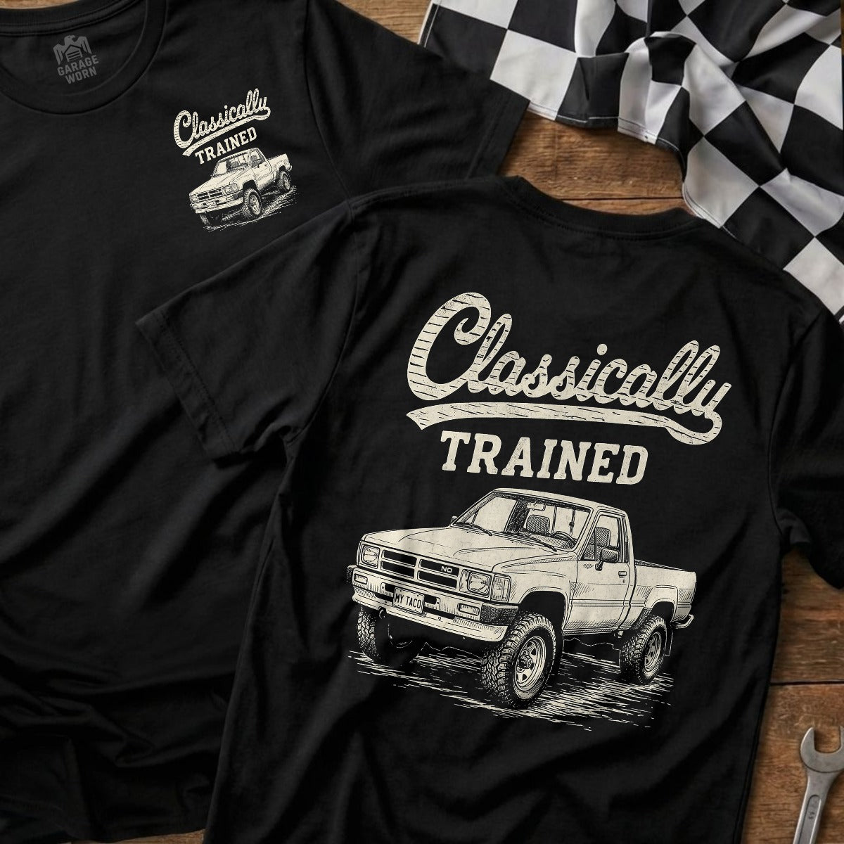 Black | Front & Back