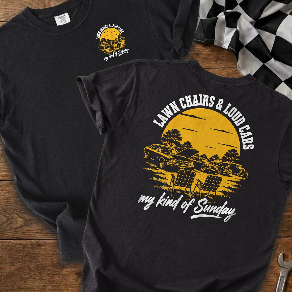 Black | Front & Back