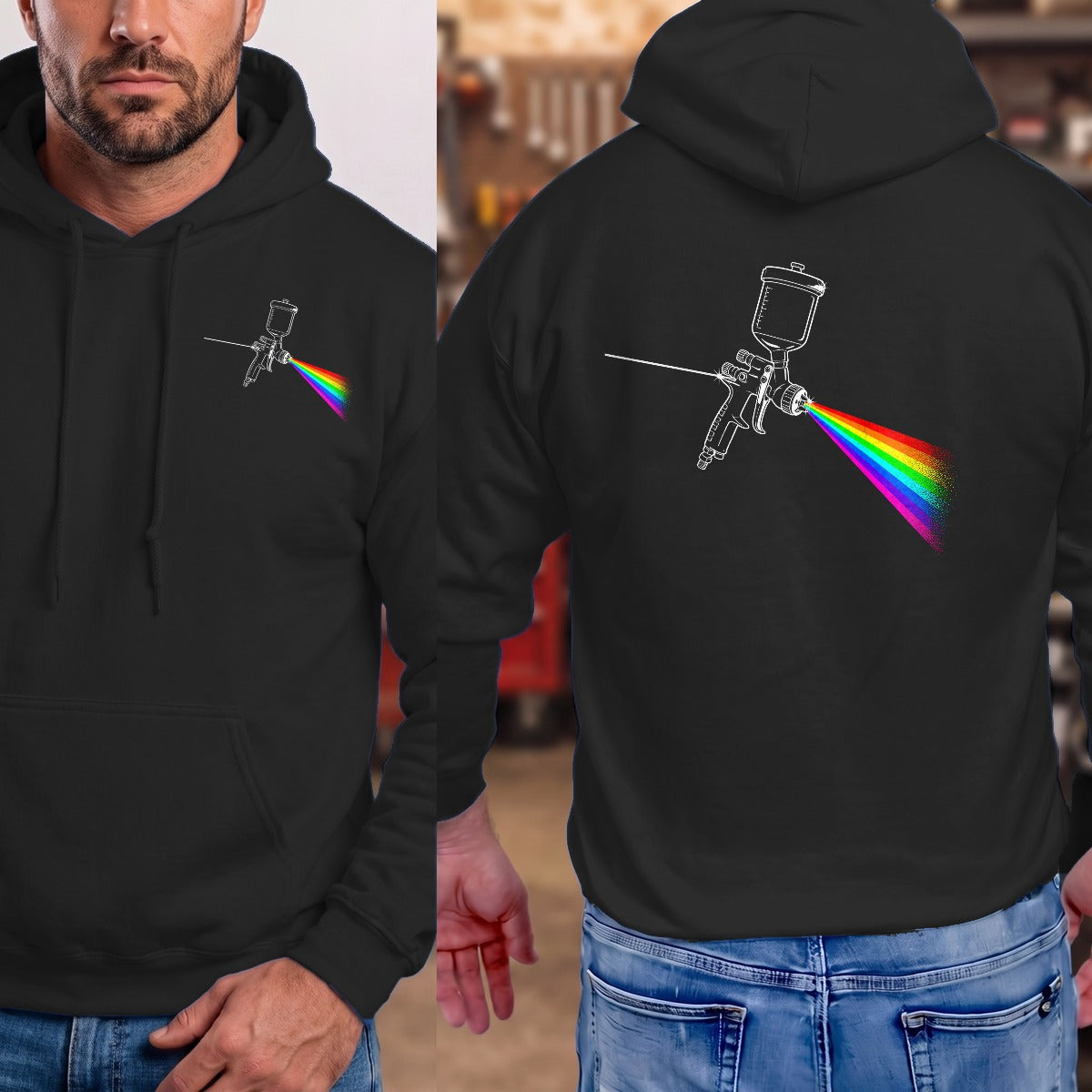Black | Front & Back