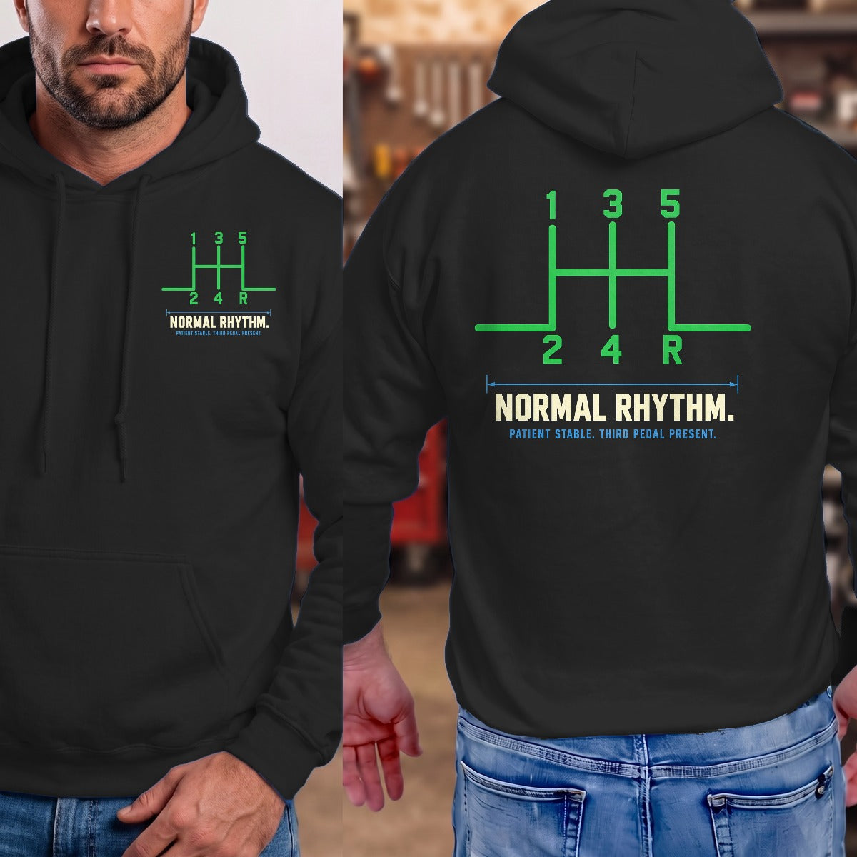 Black | Front & Back