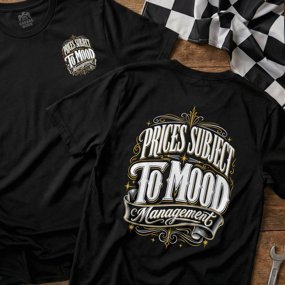 Black | Front & Back