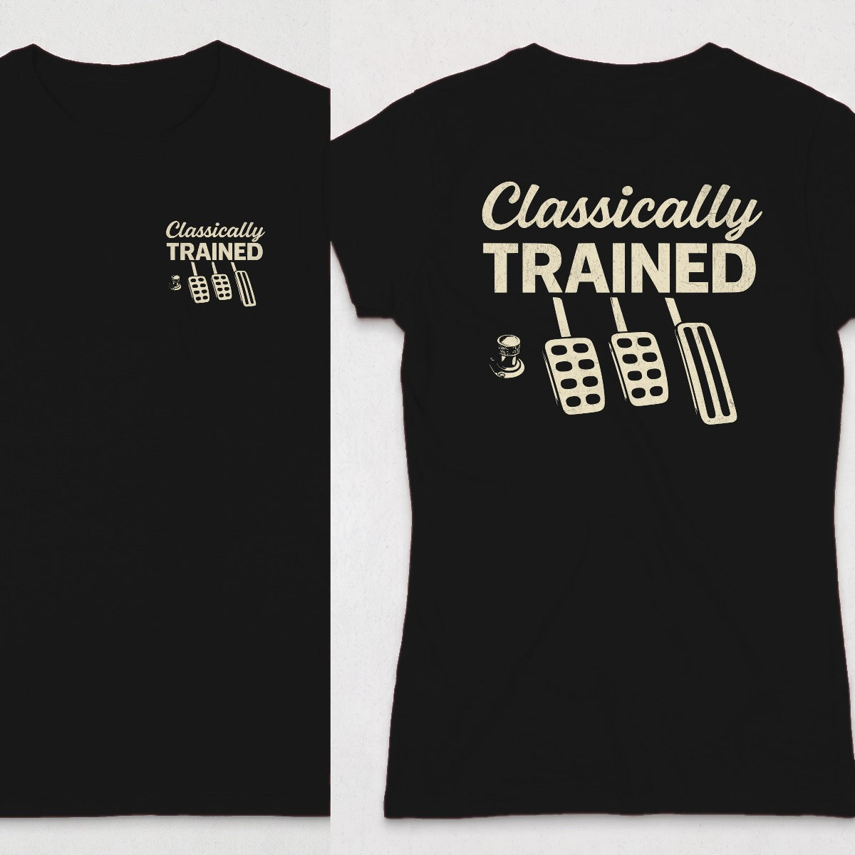 Black | Left Chest + Back