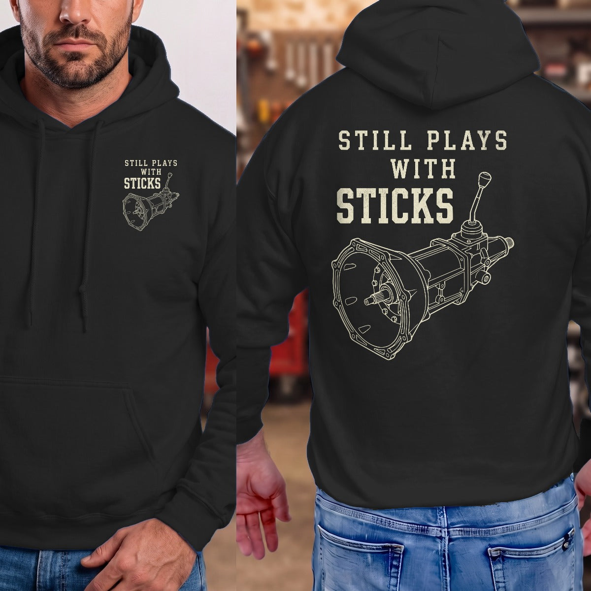 Black | Front & Back