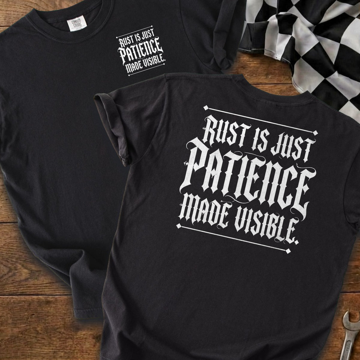 Black | Front & Back