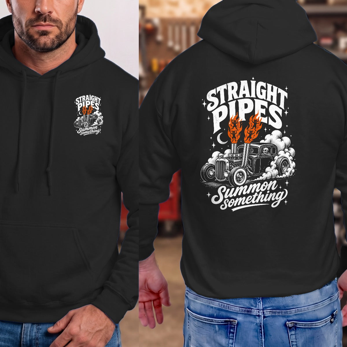 Black | Front & Back