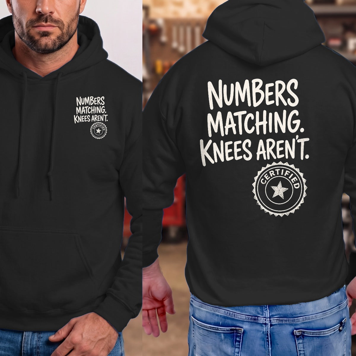 Black | Front & Back