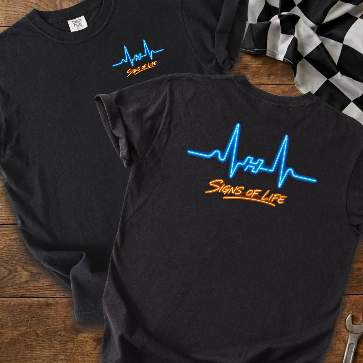 Black | Front & Back
