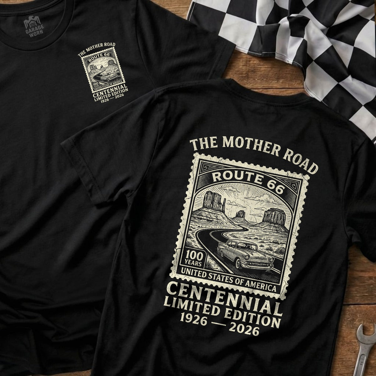 Black | Left Chest + Back