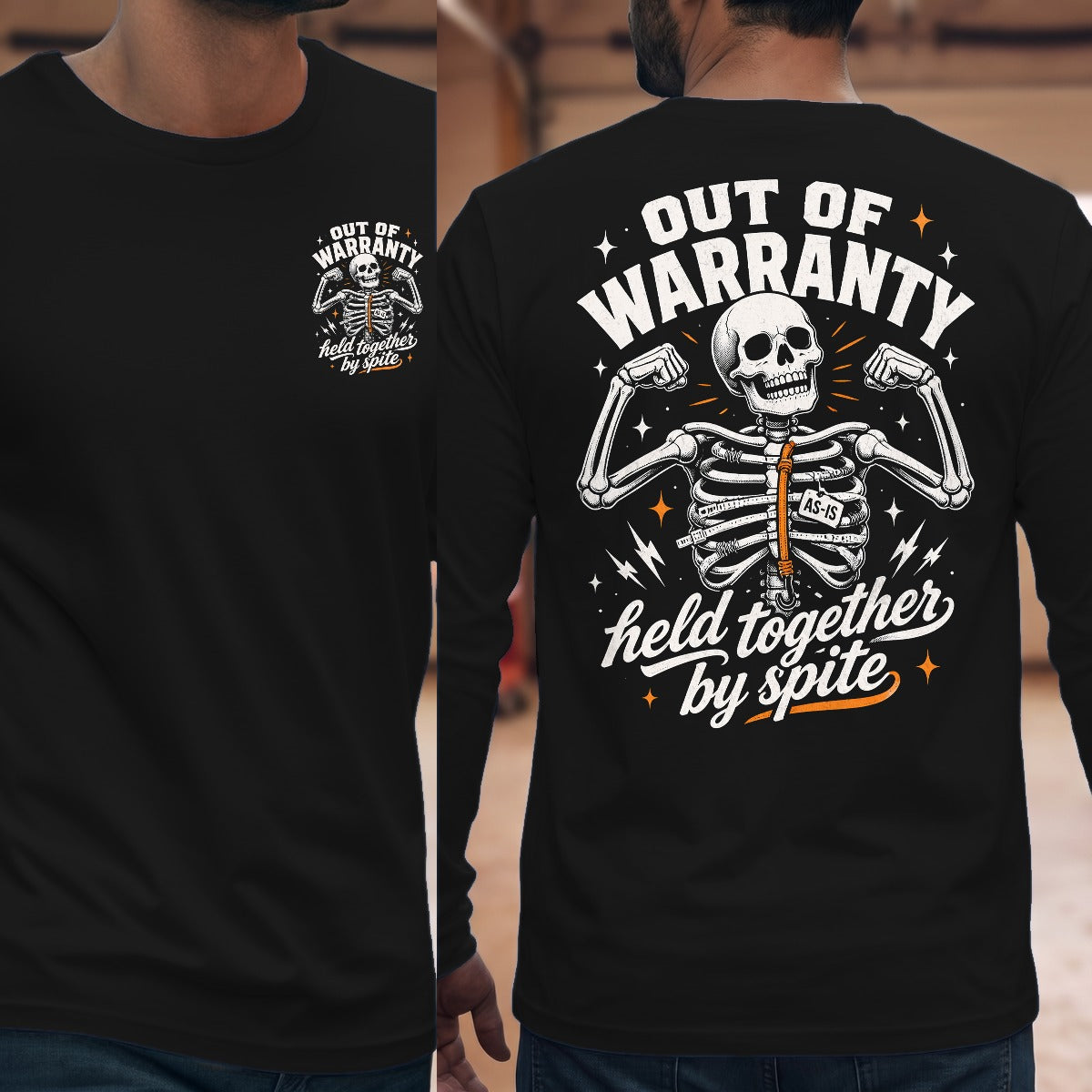 Black | Front & Back