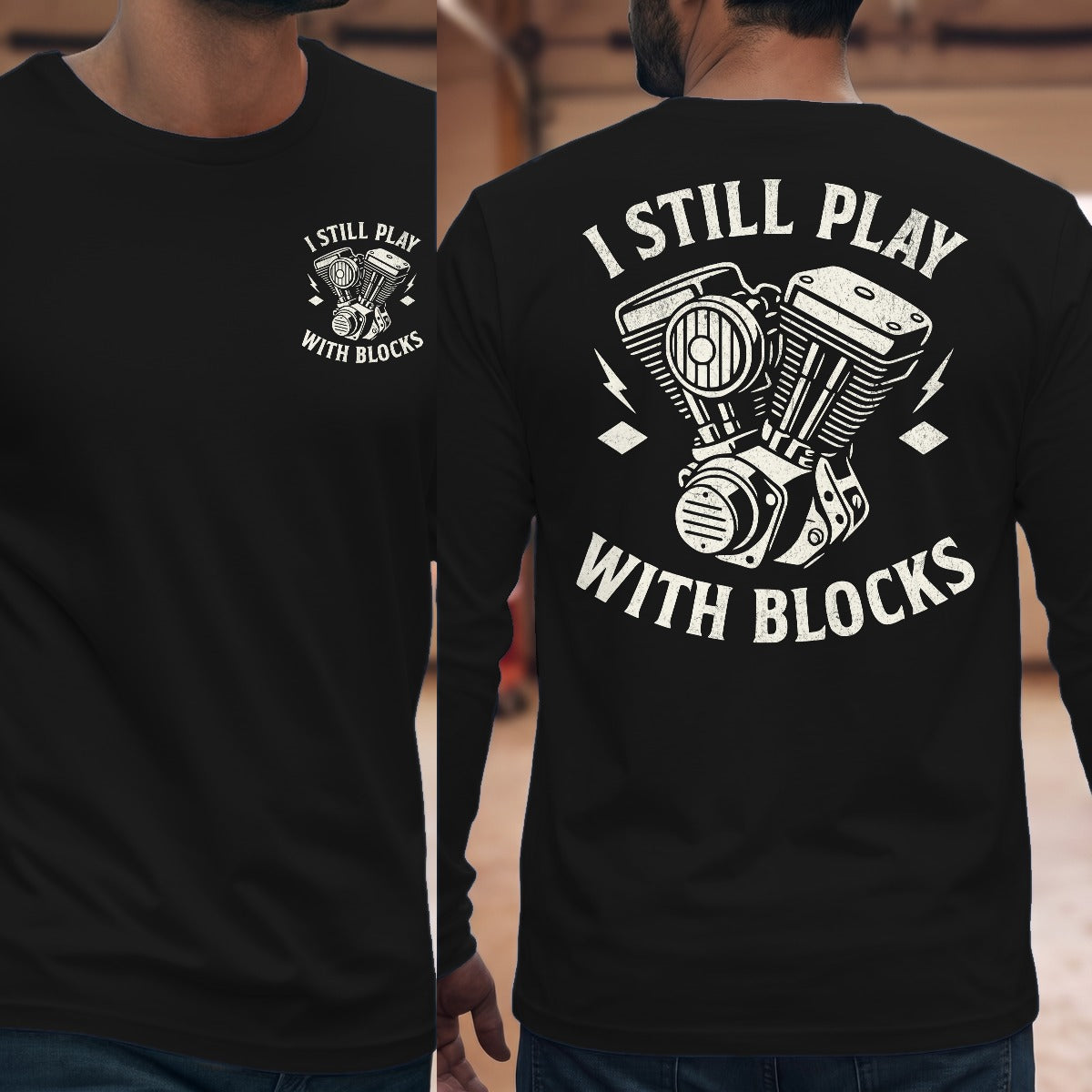 Black | Front & Back
