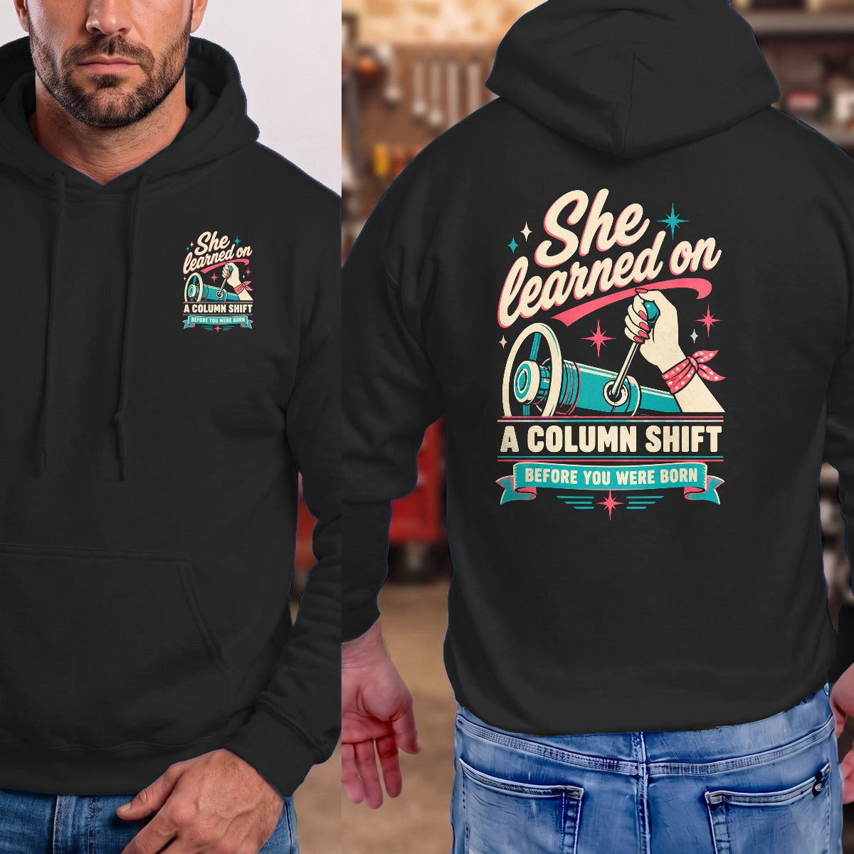 Black | Front & Back