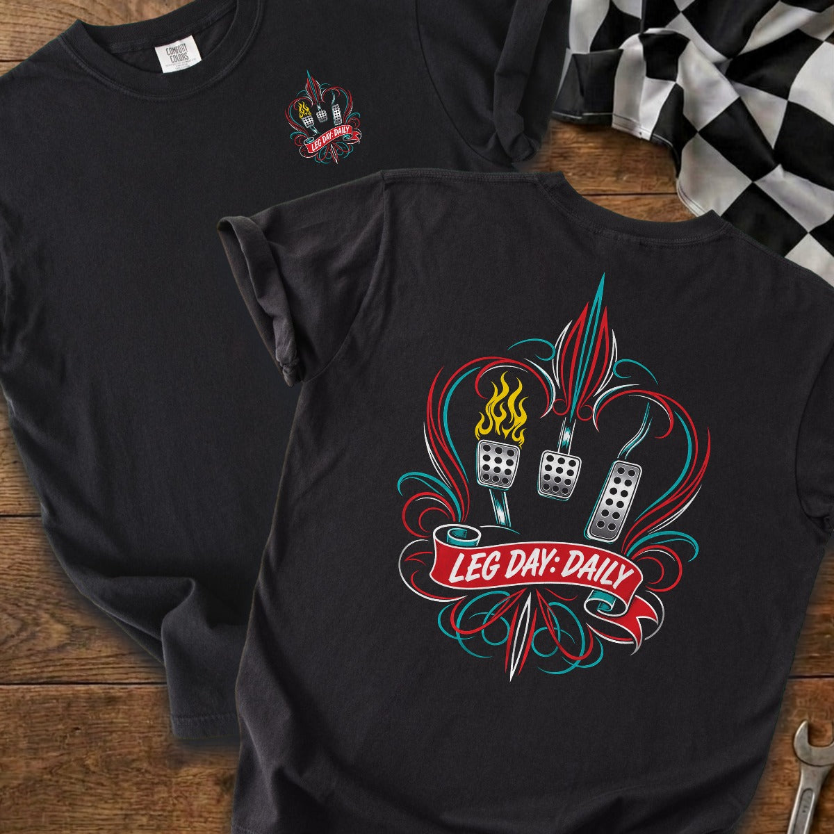 Black | Front & Back