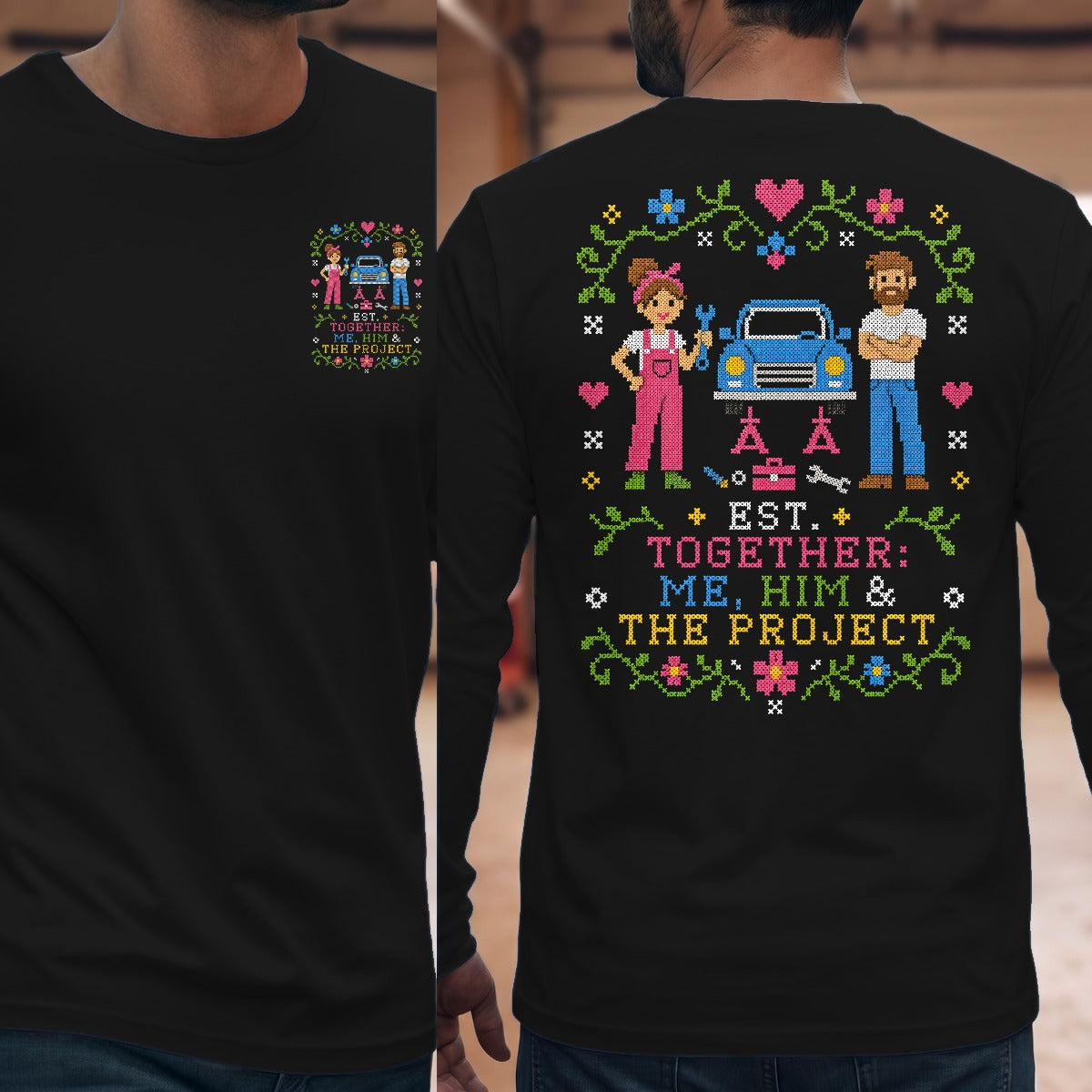 Black | Front & Back