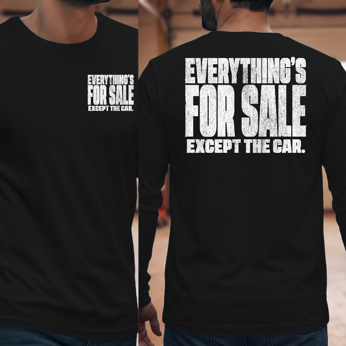 Black | Front & Back