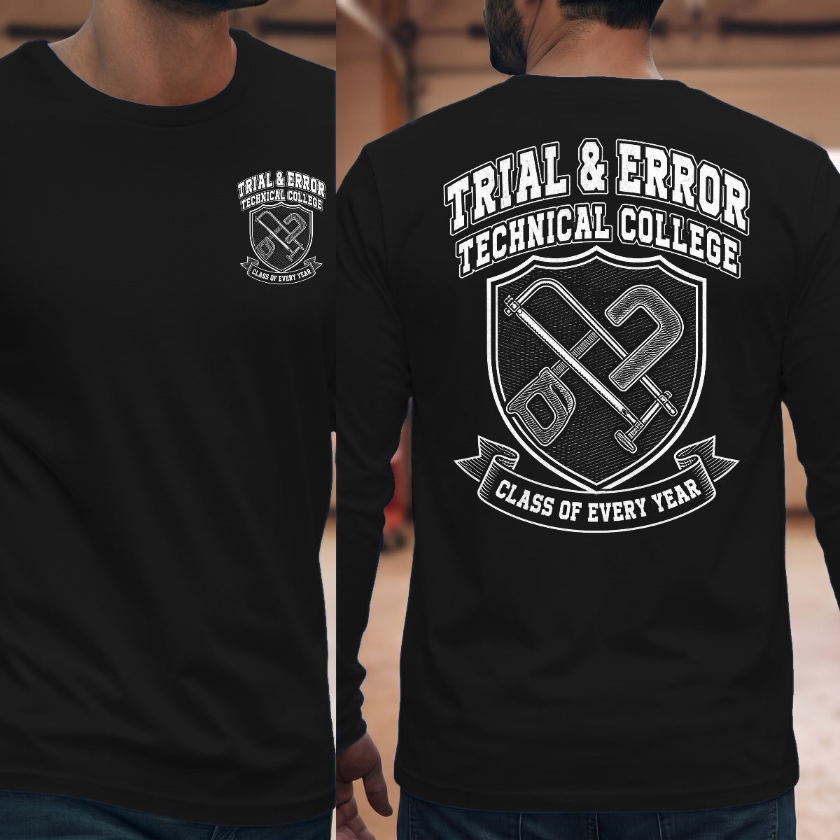 Black | Front & Back
