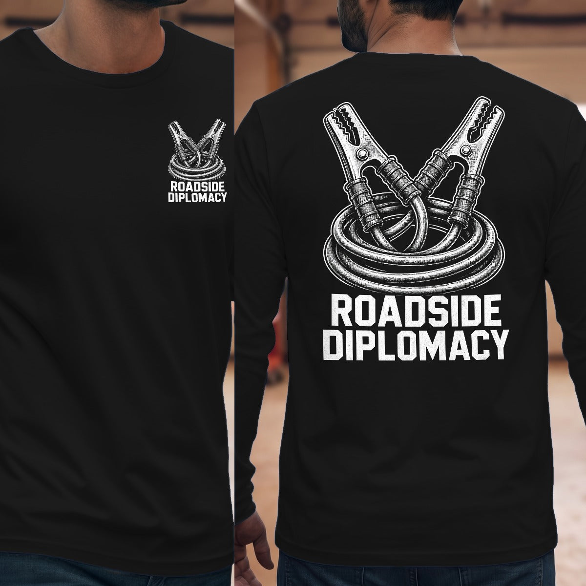 Black | Front & Back
