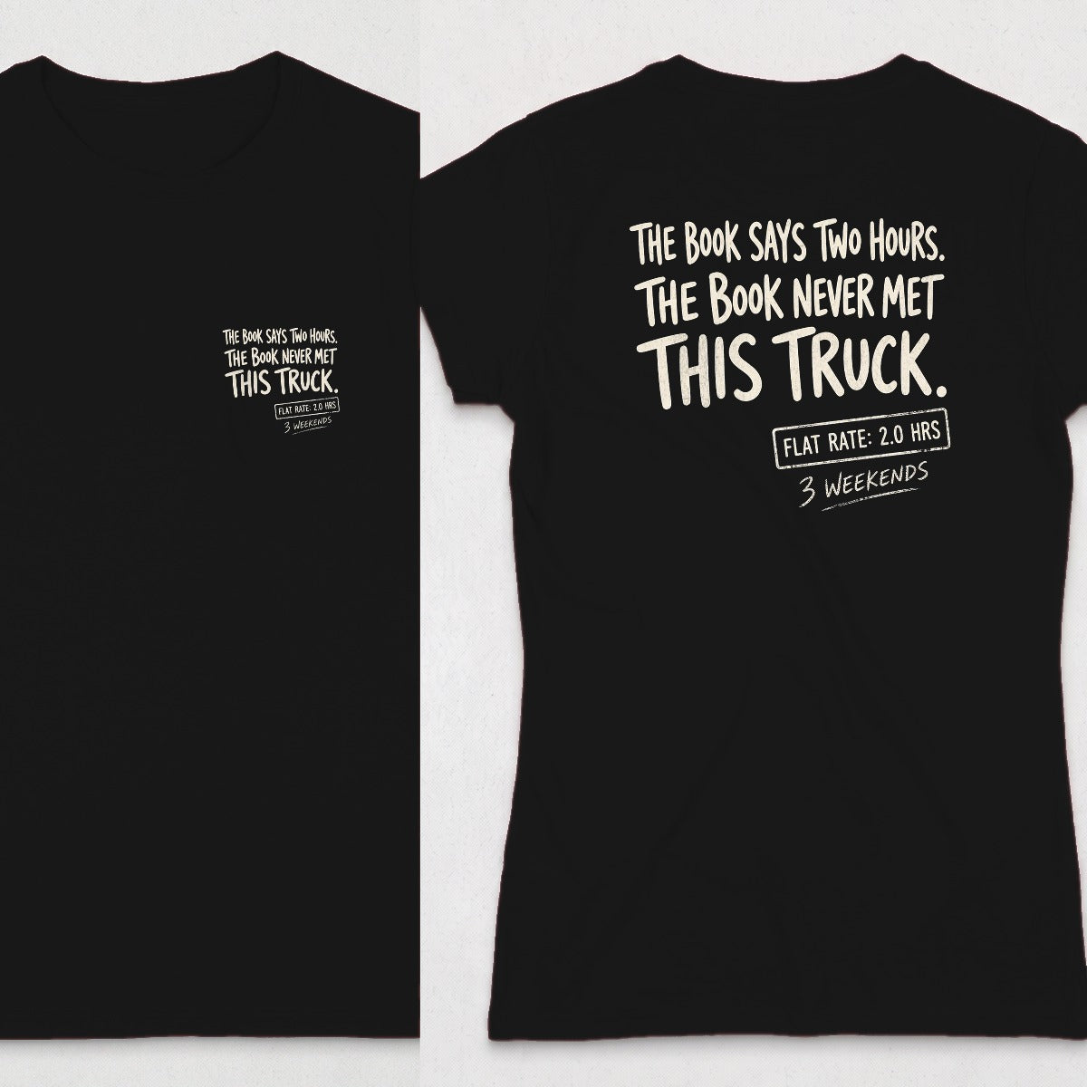 Black | Front & Back