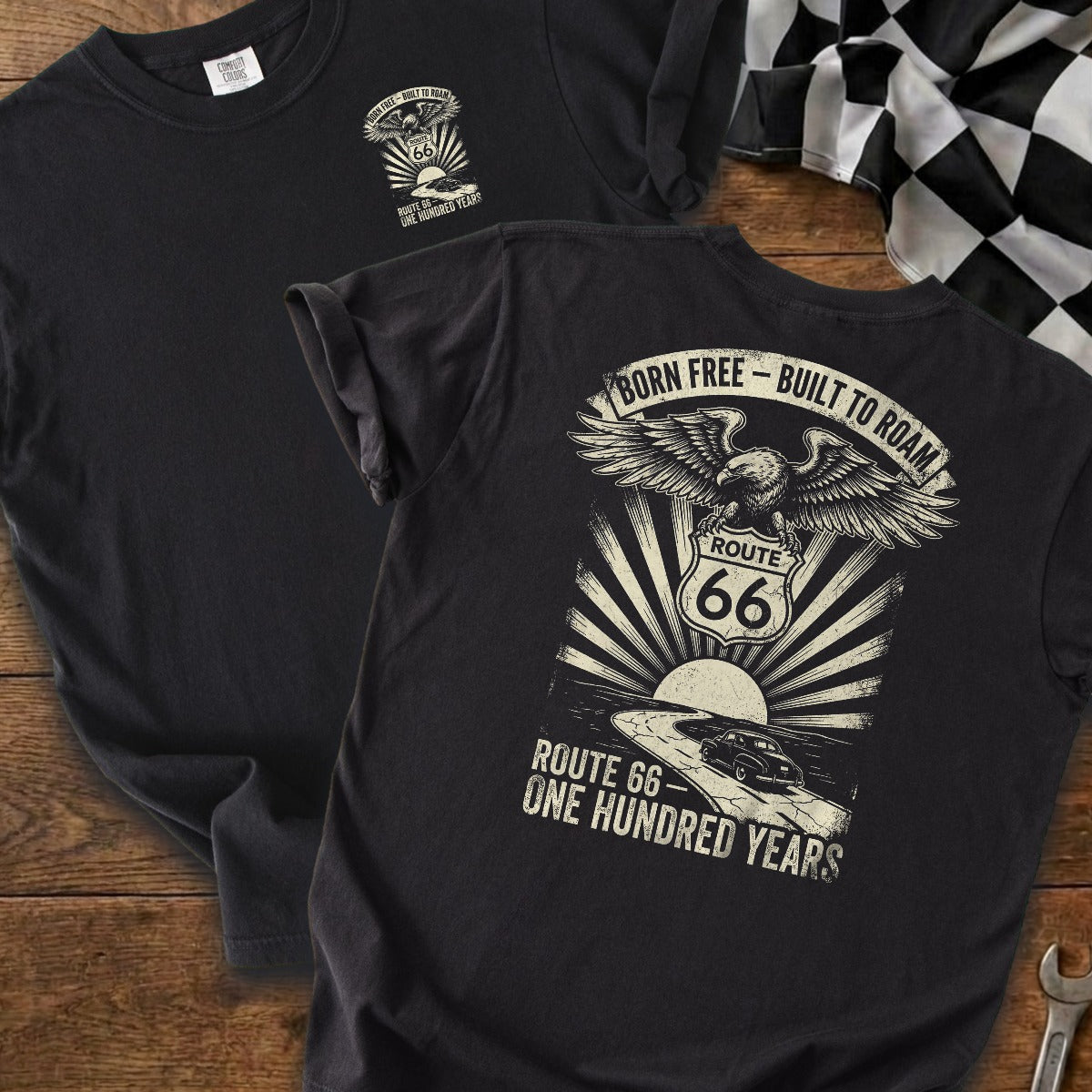 Black | Front & Back