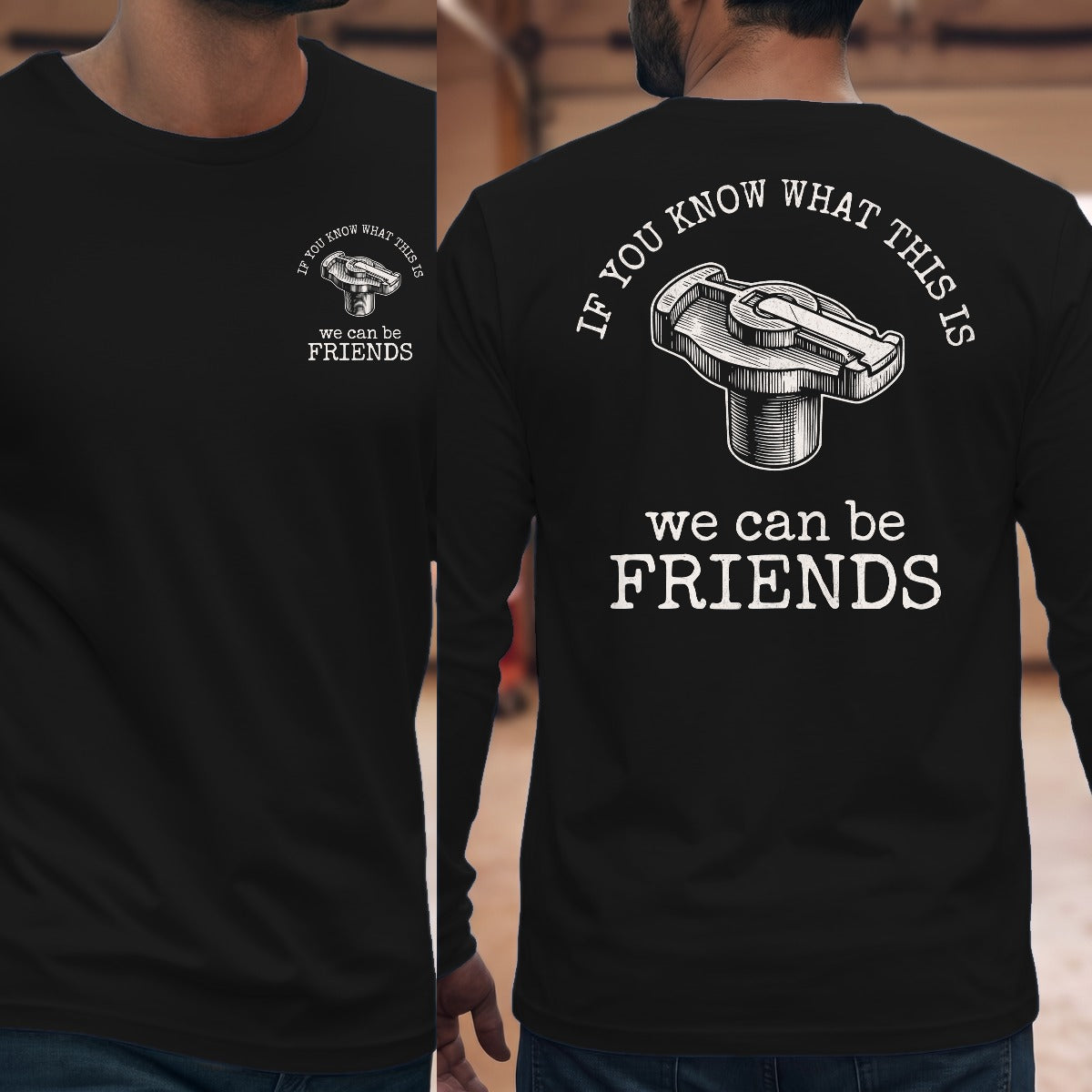 Black | Front & Back