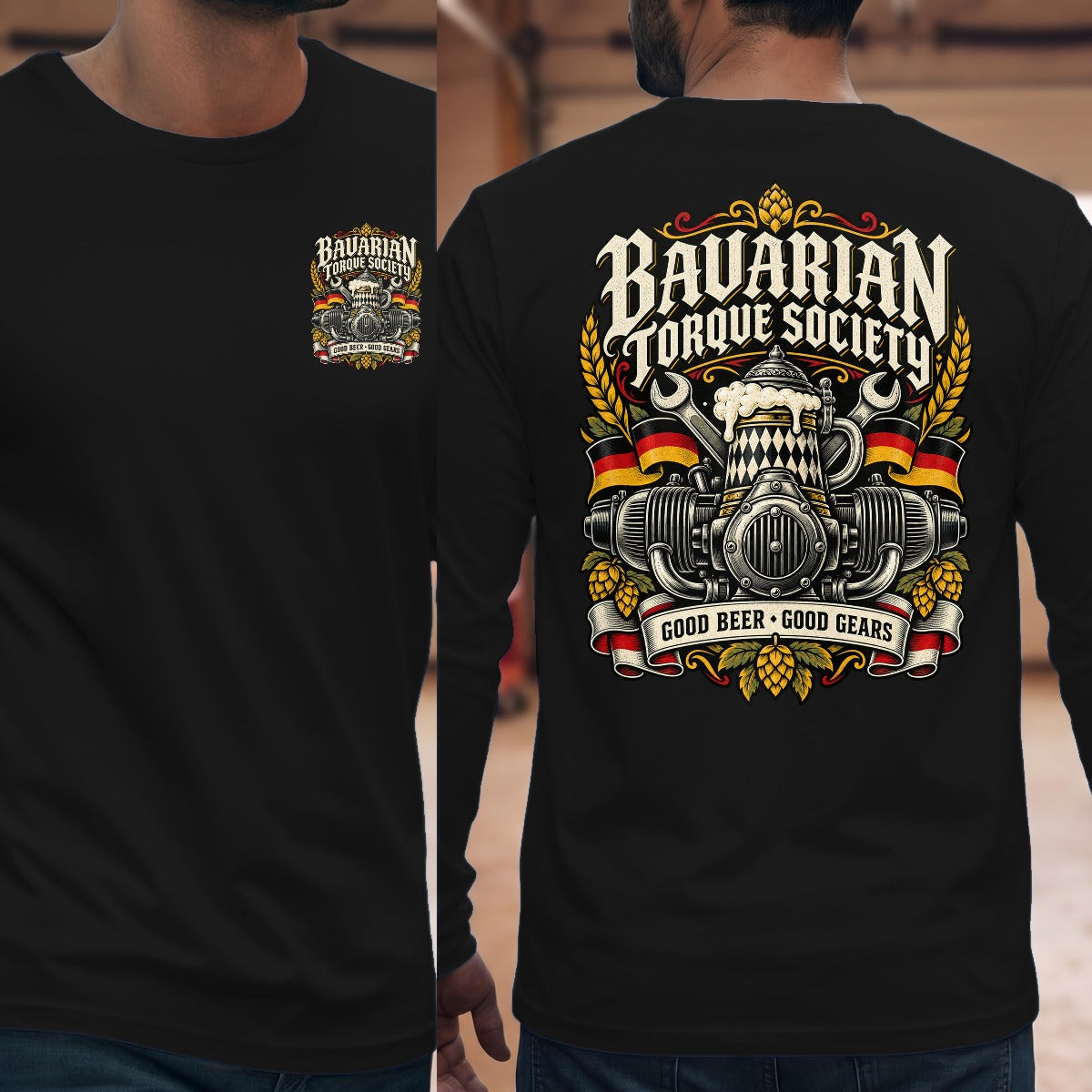 Black | Front & Back