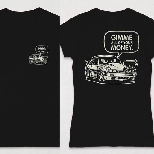 Black | Left Chest + Back