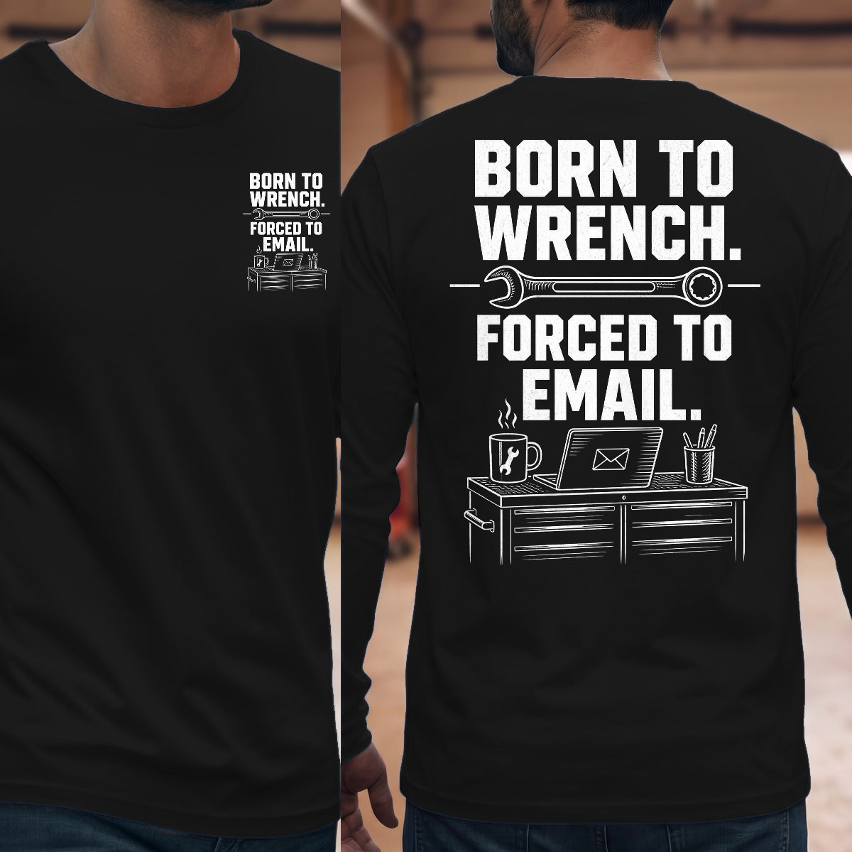 Black | Front & Back