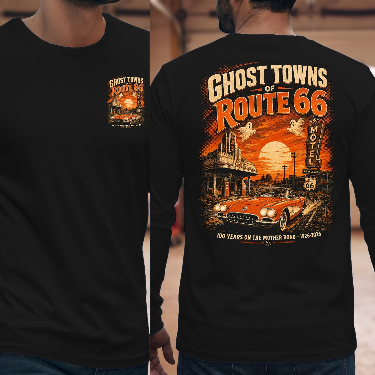 Black | Front & Back
