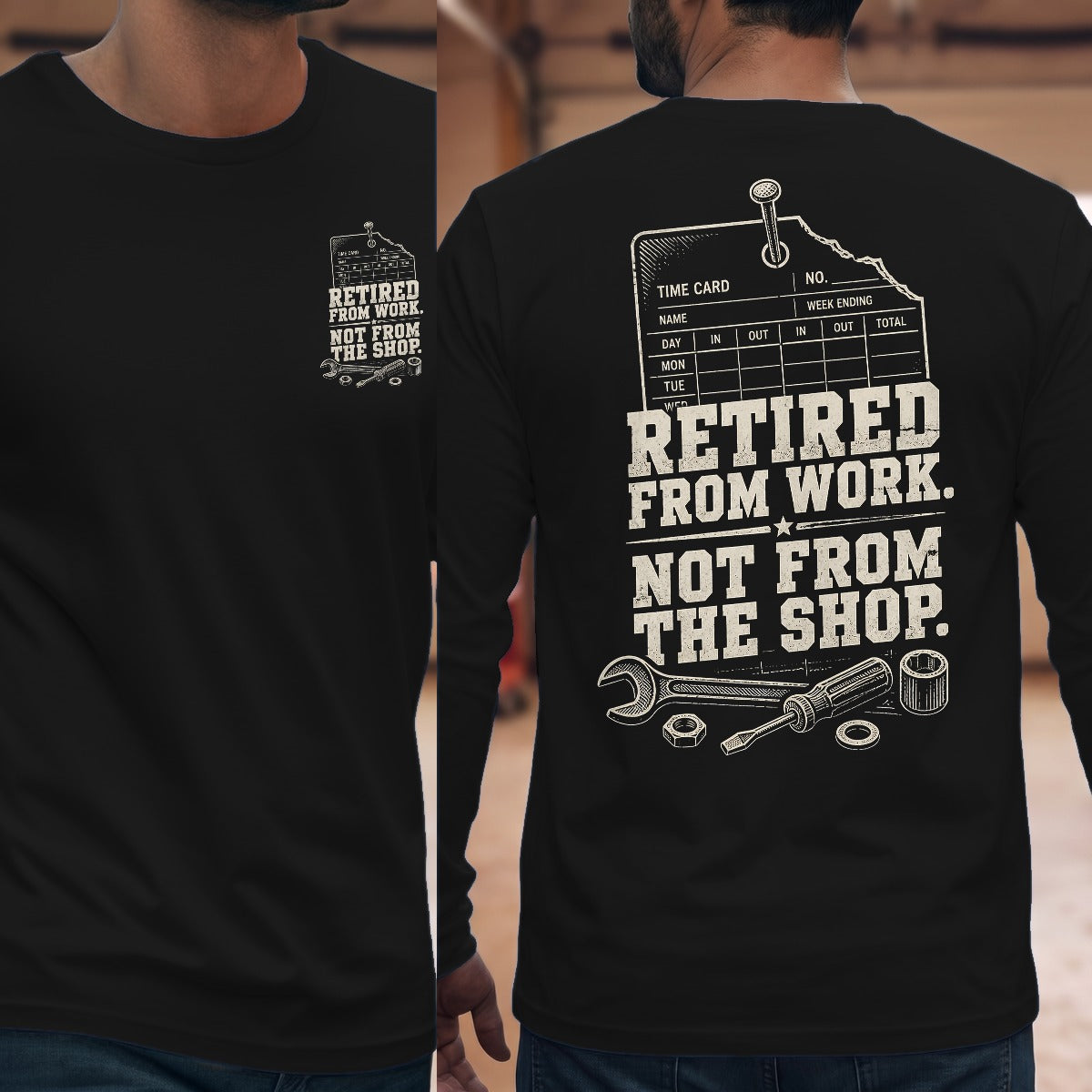 Black | Front & Back