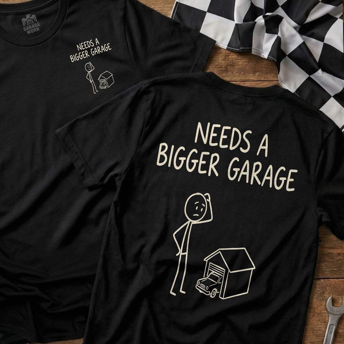 Black | Front & Back