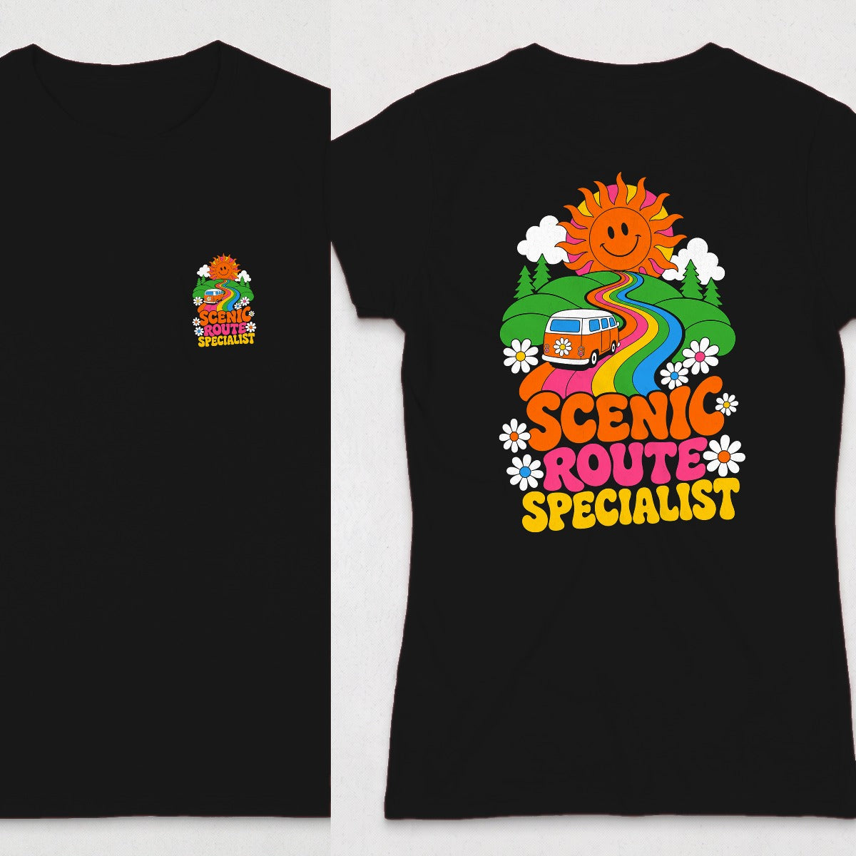 Black | Front & Back