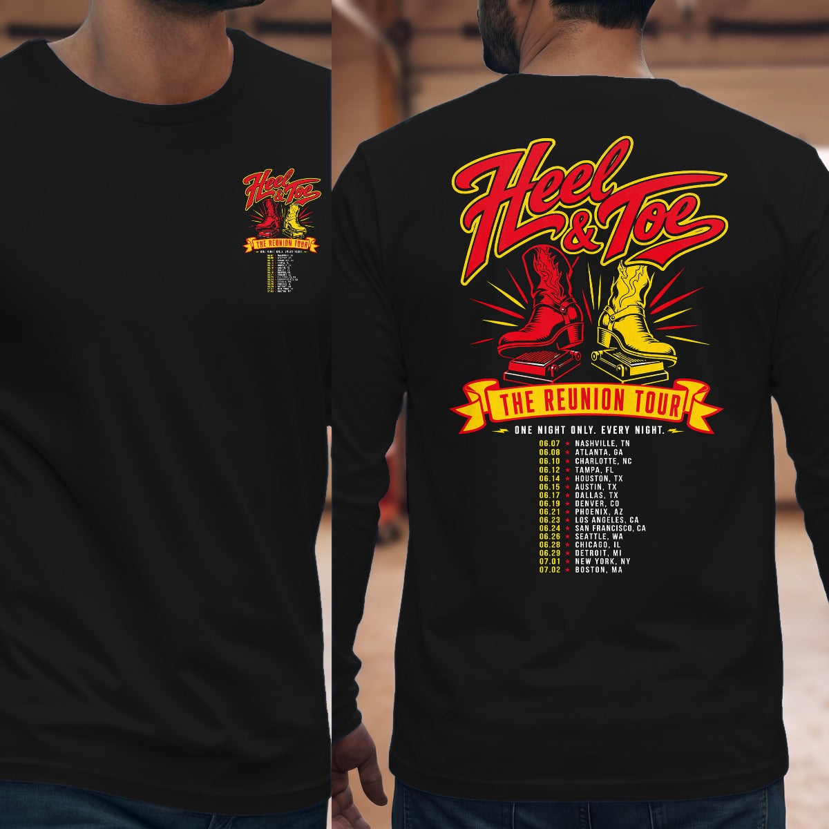 Black | Front & Back